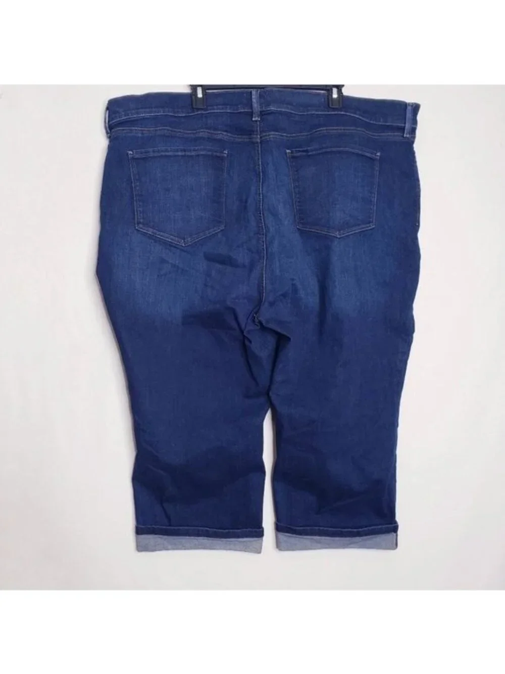 NYDJ Marilyn Crop Jeans Cuffed Denim Pants Women's Size 28W